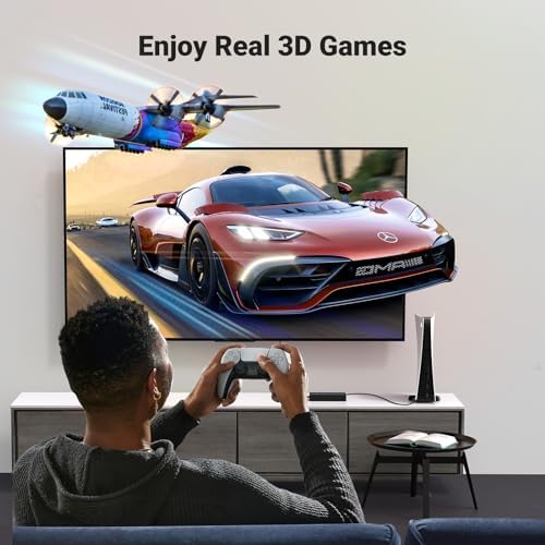 UGREEN HDMI 2.0 Przełącznik 5 w 1 wyjście HDMI KVM Przełącznik Splitter 4K@60Hz HDMI KVM Przełącznik Obsługa 3D/CEC/HDR/HDCP 2.2, Kompatybilny z PS5/4/3, Xbox, Apple TV, Skybox, Blu-Ray, HDTV, Monitor itp.
