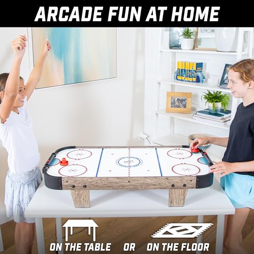 Gosports AIRHOCKEY-TT40-OAK 40 Inch Table Top Air Hockey Game thumb #1