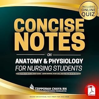 Concise Notes on Anatomy and Physiology for Nursing Students cover art
