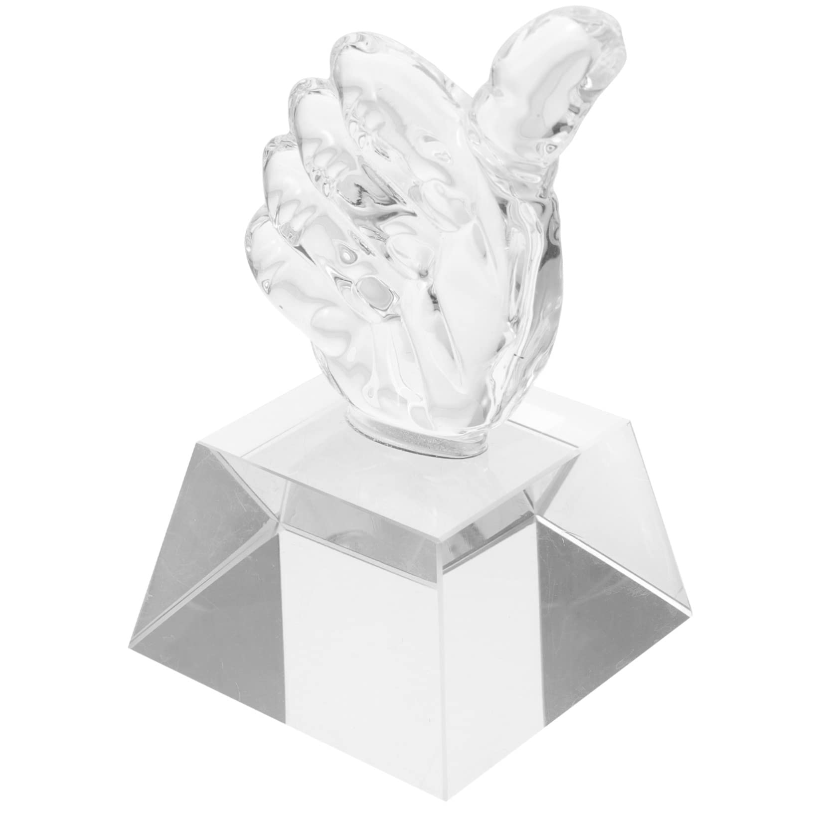 Sosoport Children's Award Trophy Cup Decorative Tiny Trophy Thumb Shape Boys and Girls Trophy for Party