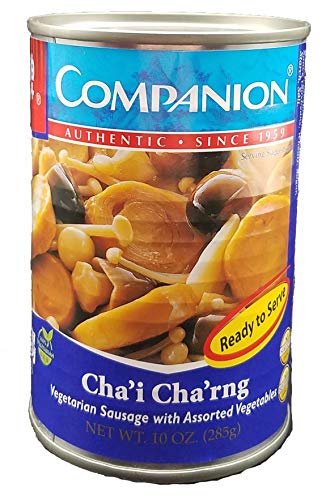 Companion Vegan Sausage Meat Replacement (Cha'i Cha'rng) 4 Pack