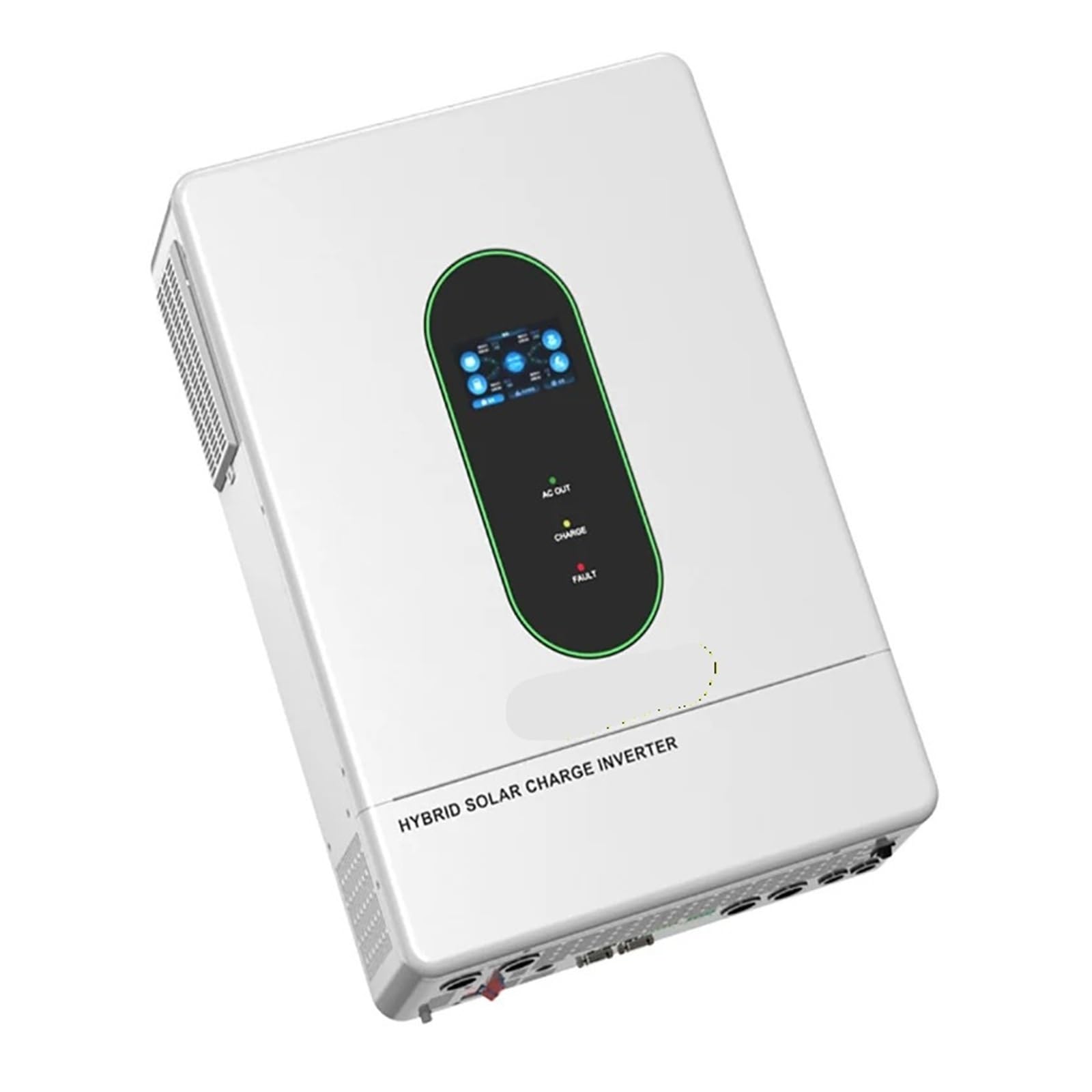 Inverter solare ibrido 12KW 48V On/Off-Grid MPPT PV 200A 500VDC Invertitore di fase divisa a onda sinusoidale pura trifase