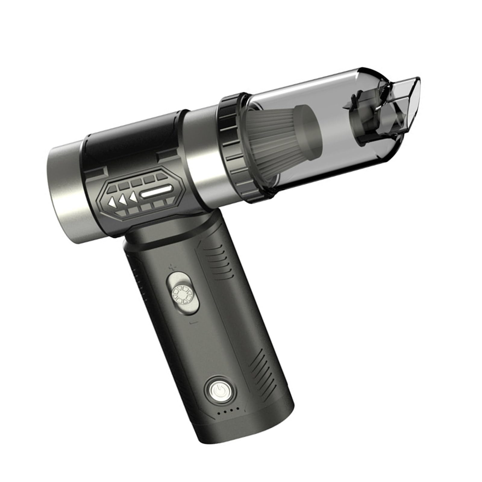 1 Cordless Blower Vacuum 130000RPM Motor 4000Pa Suction for Home Car Garage with 4000mAh Battery Blower Vacuum