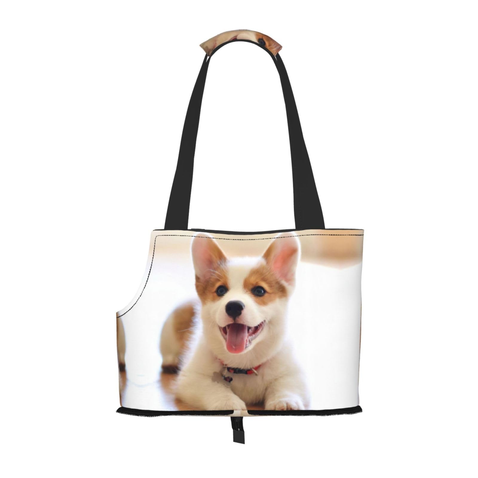 Sac de transport pour petits chiens pliable avec motif