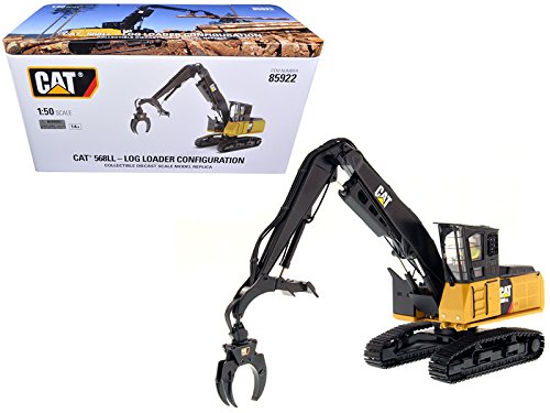 ミニカー CAT 568 1/50 1/50 Scale Diecast Cat 568 Road Builder Excavator with Operator