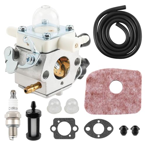 BG86CEZ1 Carburateur avec silencieux et pare-étincelles pour Stihl BG86, BG86C, SH86, SH86C, BG86Z ; remplacement pour Zama C1M-S261B, C1M-S261C ; pour...