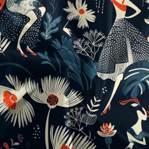 Parure de lit 140x200 microfibre housse de couette fleurs 3 pièces