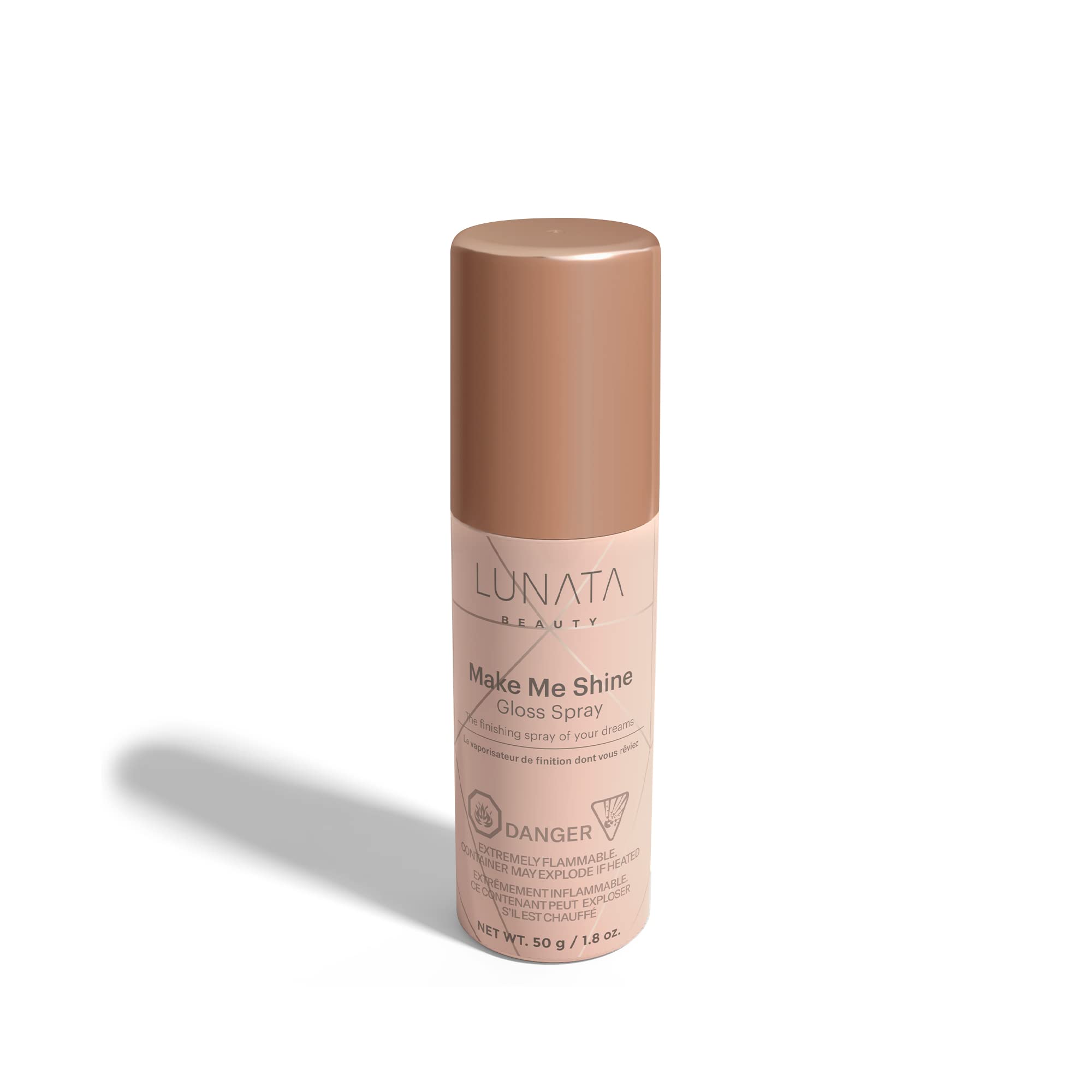 Lunata Make Me Shine Hair Gloss Spray | Heat Protectant, Hair Care Gloss Treatment, Hair Protection From Heat | Anti Frizz Hair Products, Dry Hair