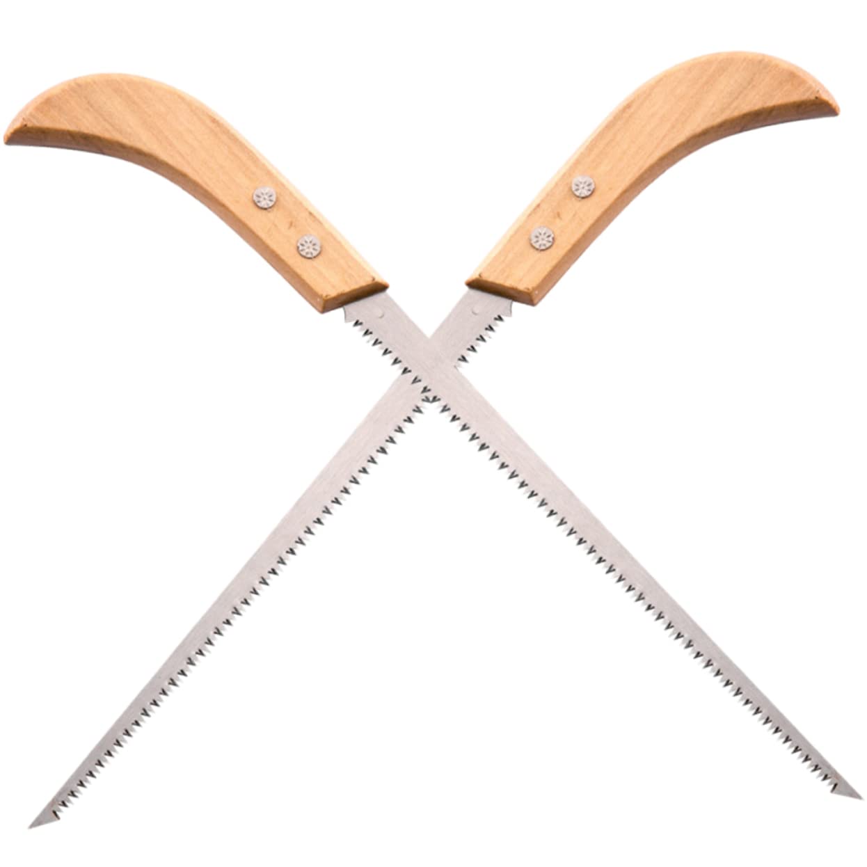 KESYOO 2sets Heavy Duty Hand Saw for Wood Pruning for Camping Gardening Non-slip Handle Wood Saw for Trees 2pcs*2