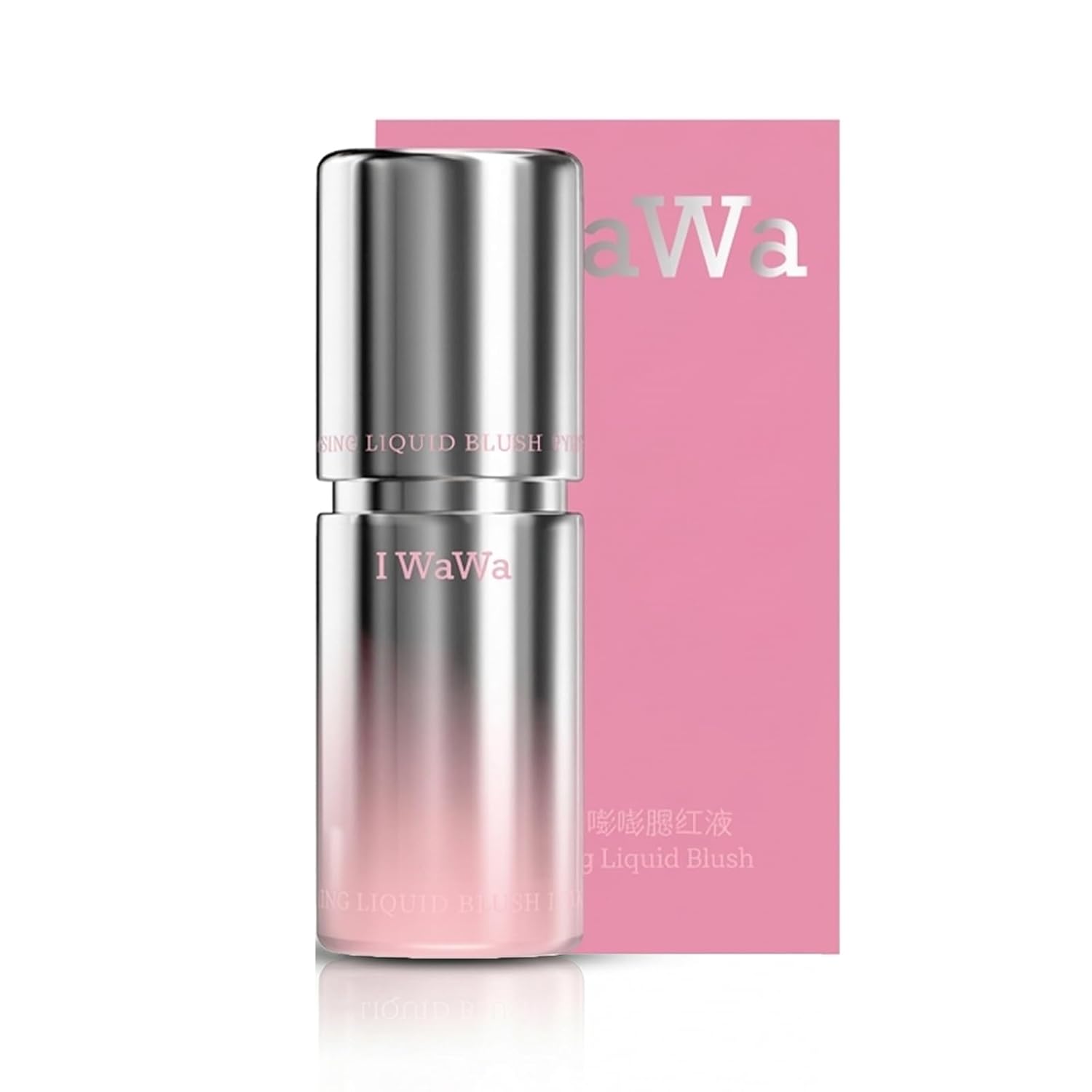 I WAWA Liquid Blush - Liquid-to-Powder Matte Finish, Self-Contained Brush (01)