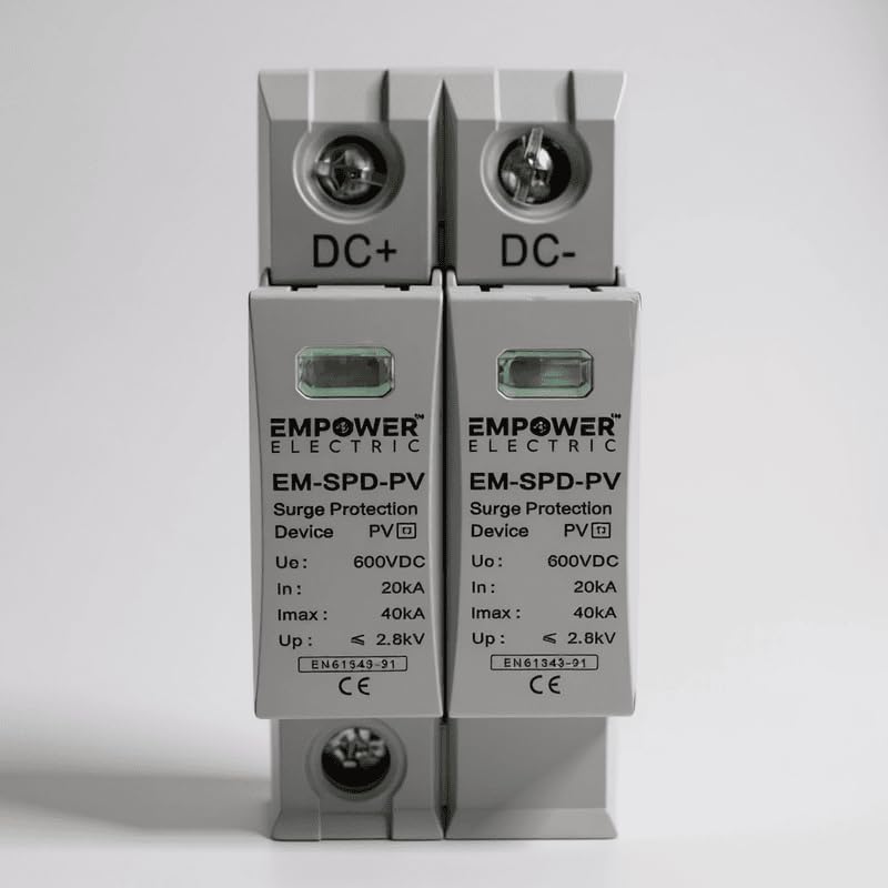 Daystar Solutions DC SPD Single Phase | 2 Pole | Surge Protective Device | for Enhanced Electrical Safety | Empower | Pack of 1-image-7