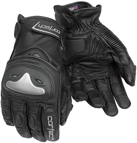 Cortech Vice 2.0 Men's Leather Street Bike Racing Motorcycle Gloves - Black / 2X-Large