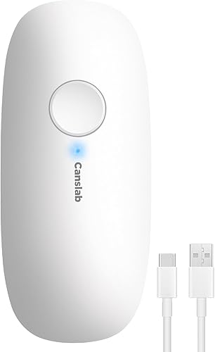 Abrelatas eléctrico recargable para cocina para personas mayores con artritis, abrelatas automático para latas de cualquier tamaño, borde liso,