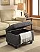 Convenience Concepts Designs4Comfort 5th Avenue Storage Ottoman, 24