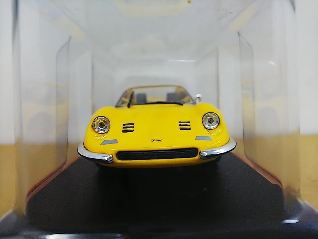 Ferrari Dino 246 GT 1969 イエロー ミニカー Ferrari Dino 246 GT 1969 イエロー ミニカー MGC Model Car Group