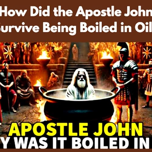 How Did the Apostle John Survive Being Boiled in Oil? Bible Stories. Titelbild