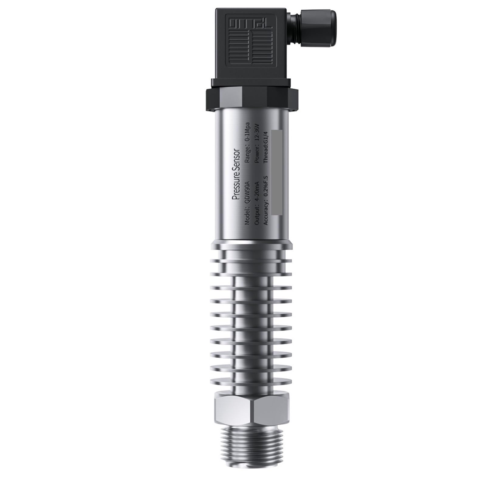 Amrttwy 0-6Mpa Pressure Transmitter, Pressure Transmitters Transmitter 4-20 Ma Sensor Transducer(0-6Mpa)