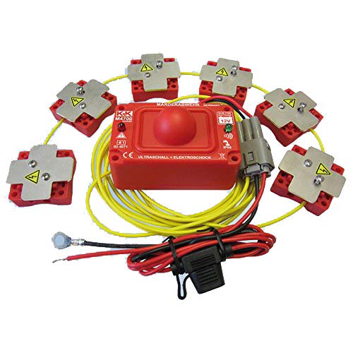 K&K 000054650F Marder-Abwehranlage M4700 Elektrotechnisch mit Ultraschall/Hochspannung