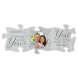 Let's Make Memories Personalized Puzzle Pieces Wall Art - Showcase Love - 3 Pieces Each 6' Square - Home Décor for Couples