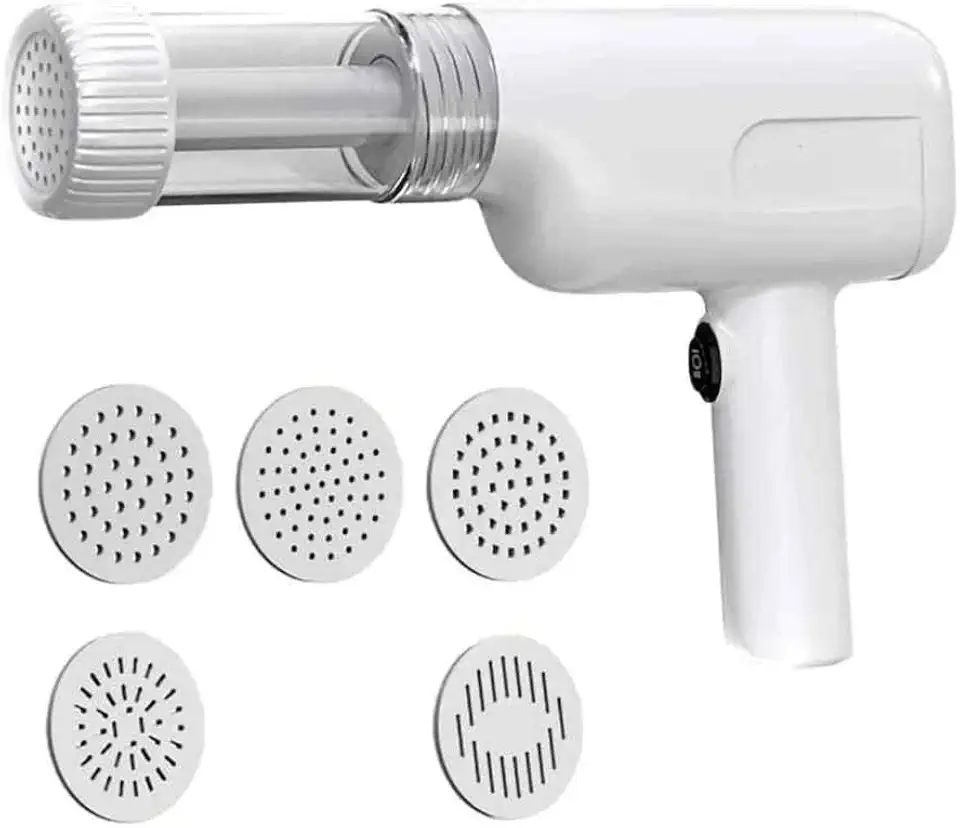 Máquina De Macarrão Elétrica Portátil Para Fazer Massas Caseiras Prensa Automática Profissional