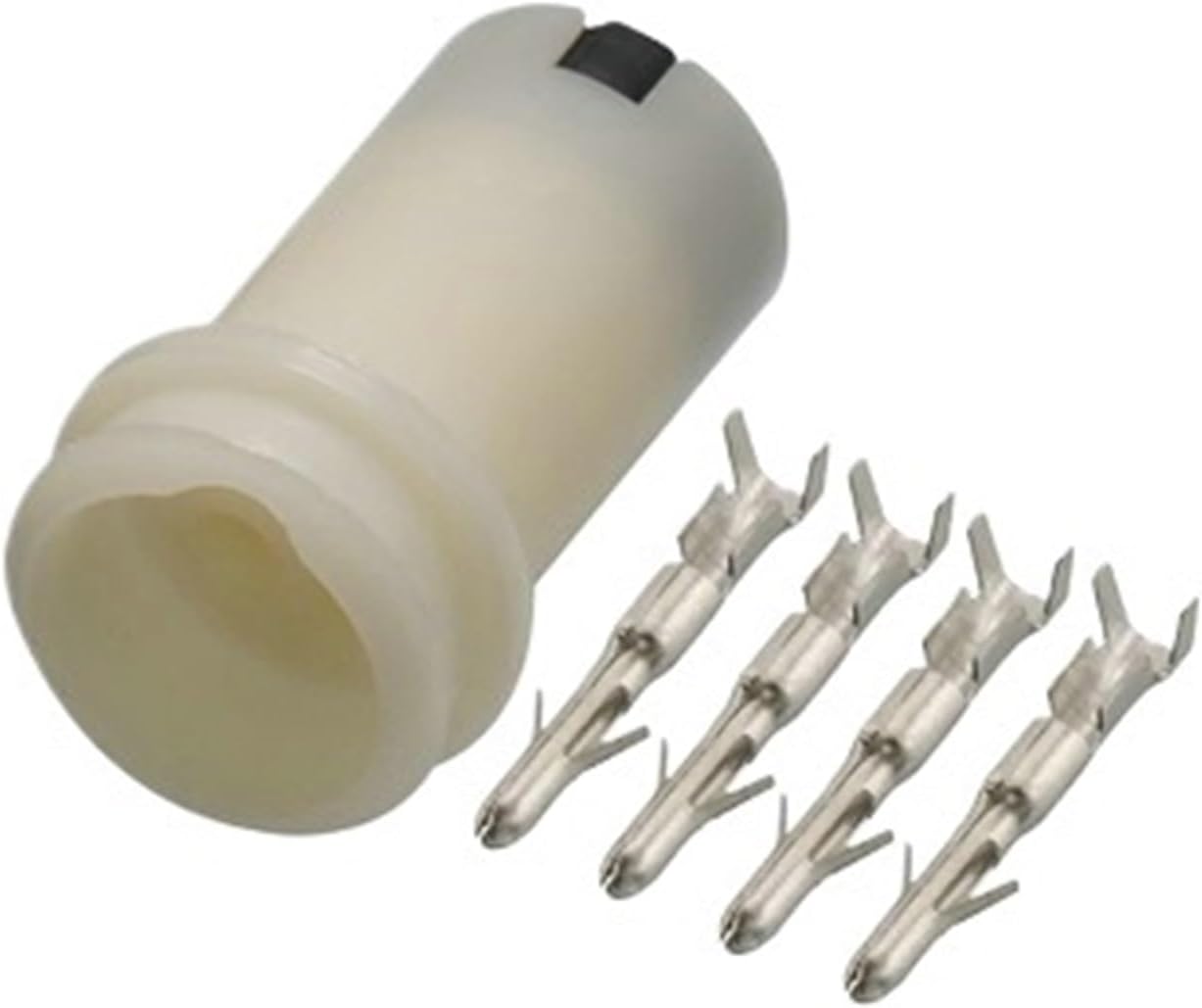 Auto 4pin Plug Round Wiring Cable Harness Connector With Terminals(50pcs)