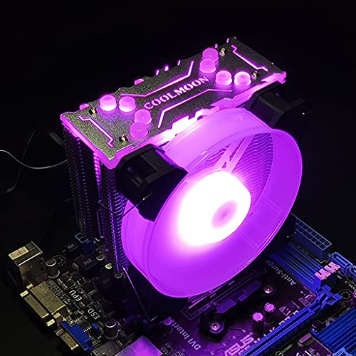 Ventilateur de processeur Intel AMD RGB performant pour boîtier PC - 5