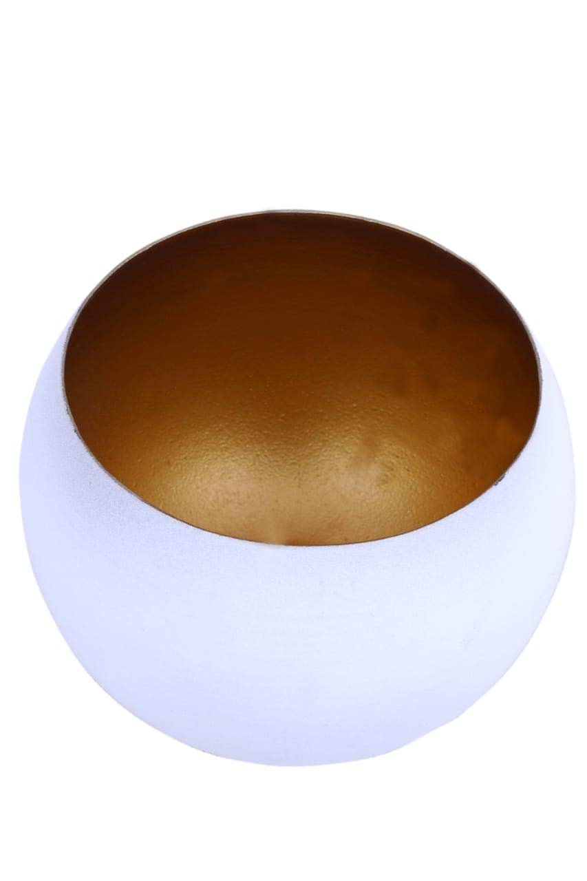 Buy SS Creation Decorative Round Bowl Votive Tea Light Candle Bowl Set