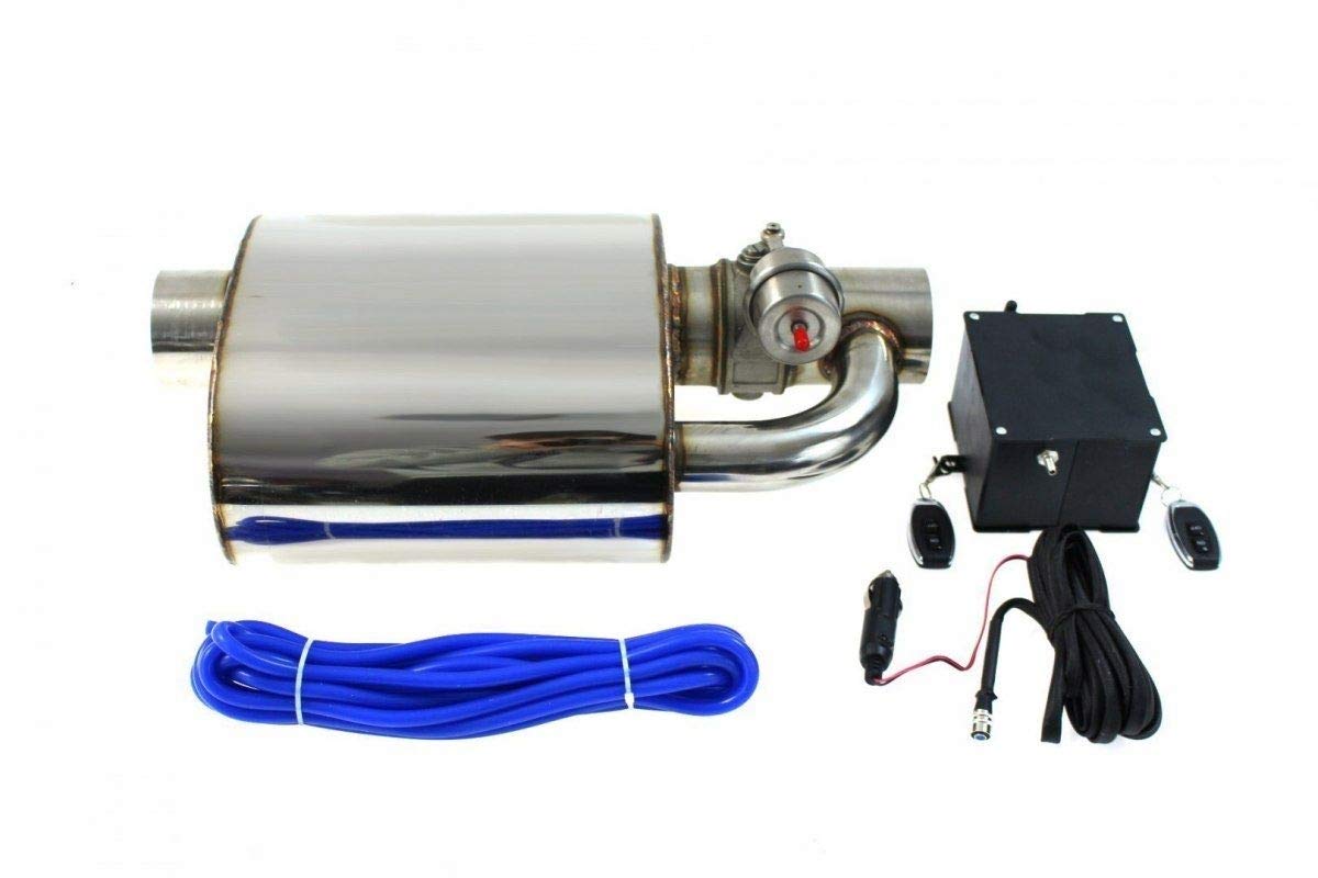 Mofler con acelerador V-MAXZONE M-6475 de 2,75 pulgadas para sistema de escape 6