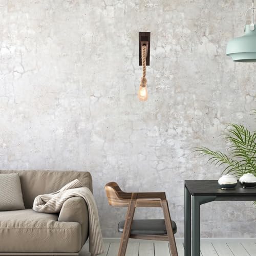 Lámpara de pared retro para crear un ambiente acogedor 5