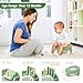 MCGMITT Portable Potty for Kids Travel - Foldable Training Toilet Chair for Toddler Girls with Storage Bags, Potty Training Toilet for Outdoor and Indoor Easy to Clean(Green)