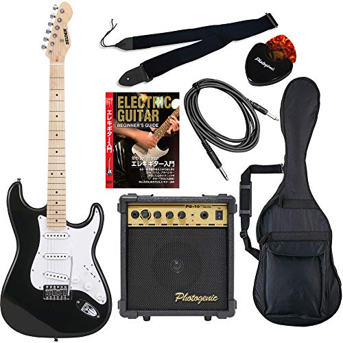 Amazon.co.jp: SELDER ST-16M/BK Cell Electric Guitar, Stratocaster