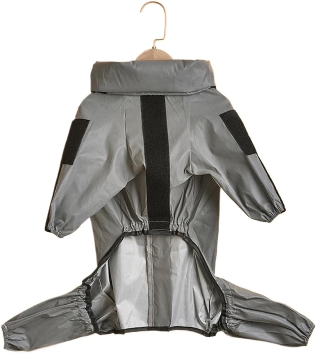 Dog Raincoat Luxury Designer Full Body Reflective Dog Waterproof Coat Overalls for Small Medium Large Dogs Outdoor Pet Products(X-Large)