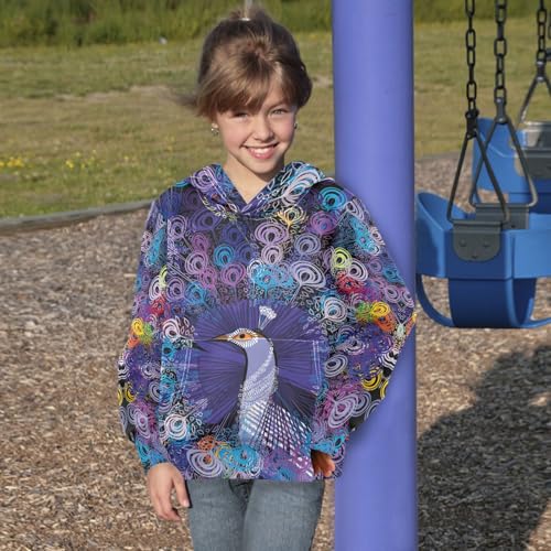 Paw French Bulldog Youth Hoodie Sweatshirt4