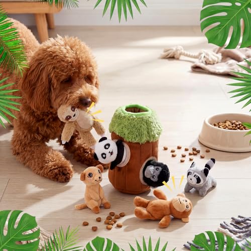 Skylety Set de 7 Juguetes Mordibles para Perros miniatura 4