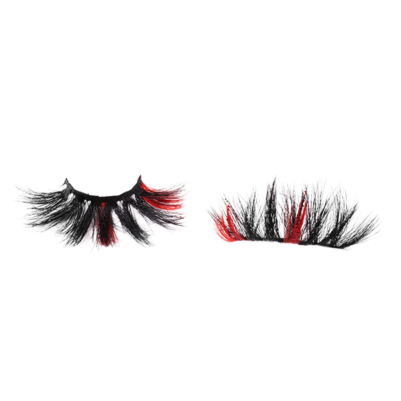 1 Pair DIY False Eyelashes Eyelash Extensions Natural 3D Effect Soft Lightweight Compact Dress Up Man-made Fibers 25mm
