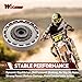 WOOSTAR 18 Teeth Manual Clutch Assembly Replacement for 50cc 70cc 90cc 110cc 125cc Chinese Dirt Pit Bike