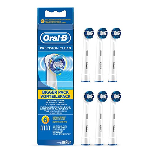 Braun Oral-B Precision Clean Aufsteckbürsten, 6er Pack