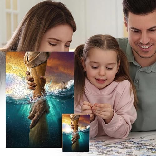 Puzzle de madera cristiano ideal como juego de mesa para regalar a amigos 3