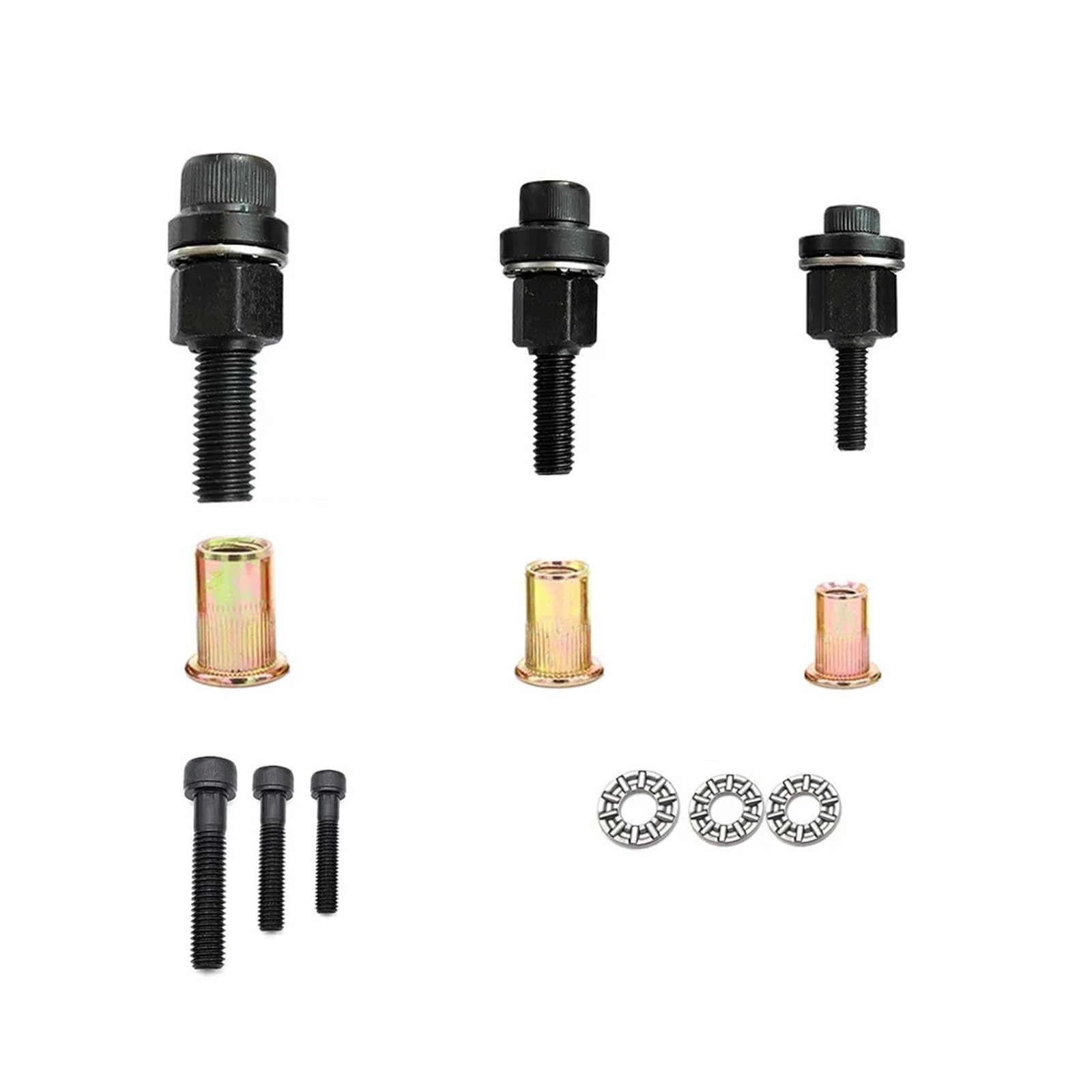 Adapter wiertarki do nitów z nakrętkami nitowymi Ręczny gwint do nitowania Wkładka do metalowych tablic rejestracyjnych Nit elektryczny M3M4M5 M6M8M10(M610C)
