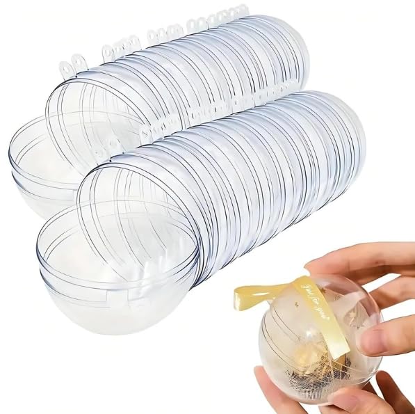 Sphères en acrylique transparent haut de gamme 120 mm pour grands décors de mariage