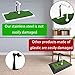 Golf Swing Trainer - Golf Training Equipment with 5 Height Adjustments - Iron and Club Practice Simulator in Home & Indoor - Portable Golf Swing Practice Mat, True Impact