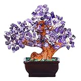 ♣ Tamaño de las macetas Feng Shui Tree: Altura total: 16 – 17 cm; Tamaño de la base: 8,5 x 5 cm; altura: 3,9 cm; las ramas y las piedras están estrechamente unidas, no se caen fácilmente.
