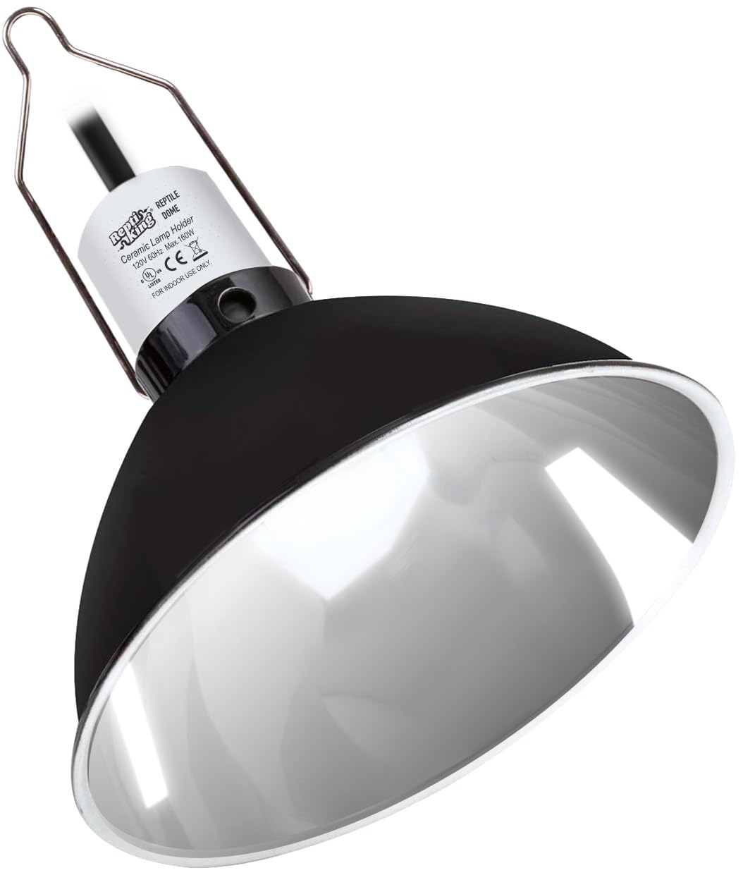 ReptiKing Reptile Light Fixture, 8.5'' Reptile Dome for Reptile Light/Heat Lamp/Ceramic Heat Emitter, 1-Pack 8.5 Inch Standard Light Dome