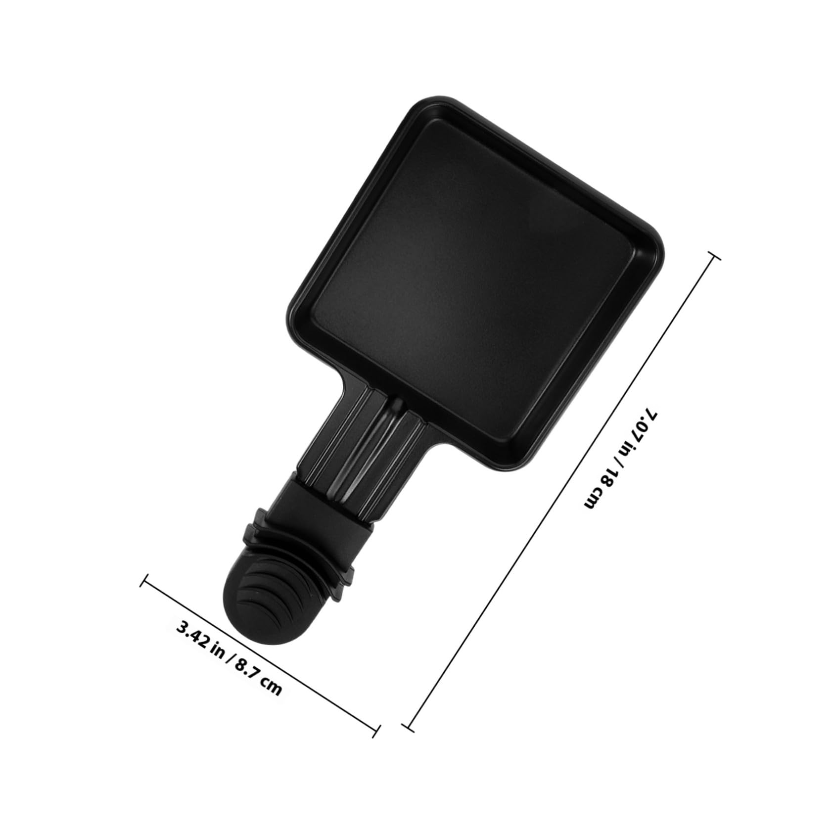 Cabilock 4 Stück Teiliges Edelstahl Raclette Grillpfännchen Mini Quadratische Käse-schmelzpfannen Hitzebeständig Wiederverwendbar für Raclette Grill und Grillgerichte