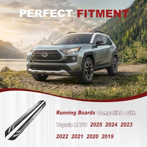 Estribos laterales para Toyota RAV4 2019-2025 miniatura 7