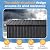 Breezestival 8'x12' Outdoor Shed Lean to Storage Sheds with Triple Doors Utility Galvanized Steel Sheds for Vertical Storage, Dual Lock Metal Shed with Sloped Roof for Mower,Bike,Garden Tools (Black)