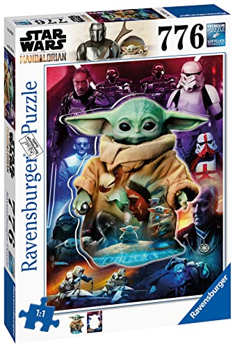 Ravensburger Star Wars The Mandalorian: Grogu's Journey 776 Piece Large Format Jigsaw Puzzle For Adults - 16916 - Every Piece Is Unique, Softclick Technology Means Pieces Fit Together Perfectly #TOP2