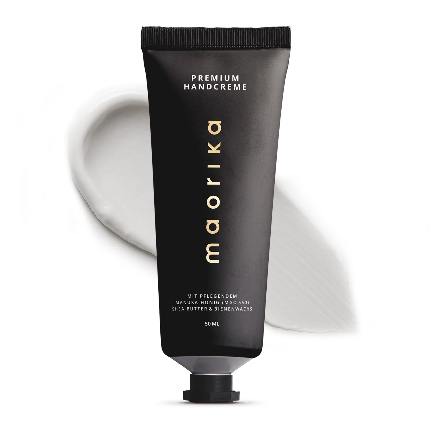 maorika – Premium Handcreme mit Manuka Honig MGO 550 – reichhaltige Pflege mit Sheabutter & Bienenwachs – für trockene & beanspruchte Hände – 50 ml