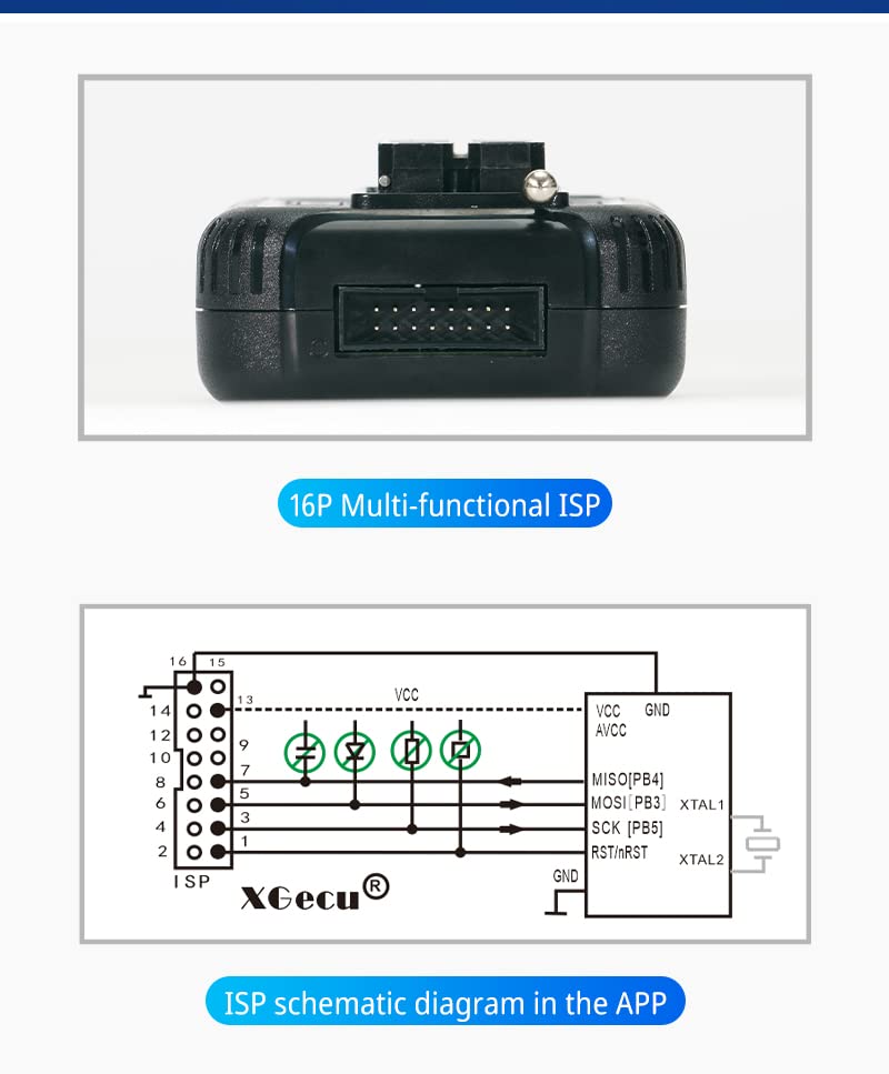 Image of Universal Programmer XGecu T48 USB High Performance Programmer More Advance Version with on Board Programming Feature by Delson Electronics