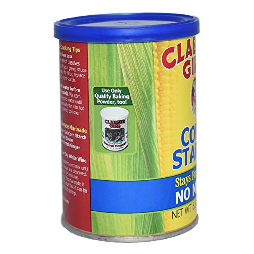 Clabber Girl Corn Starch, 6.5 Ounce